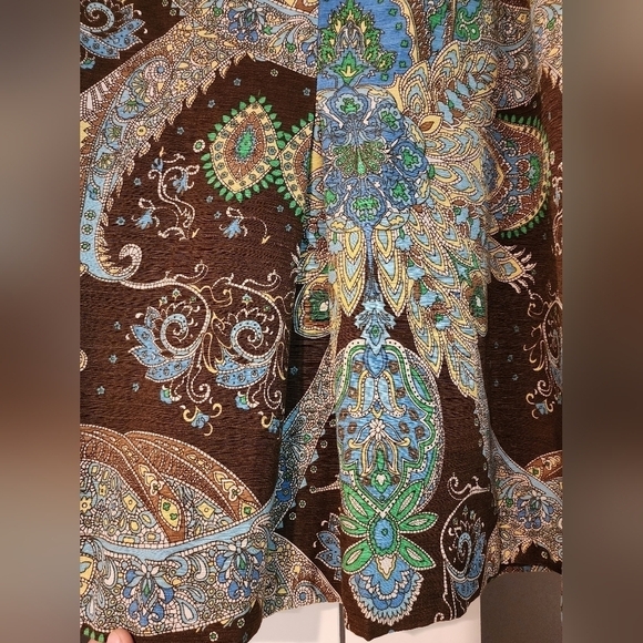 Silkland Paisley Jacket Boho - Picture 4 of 14